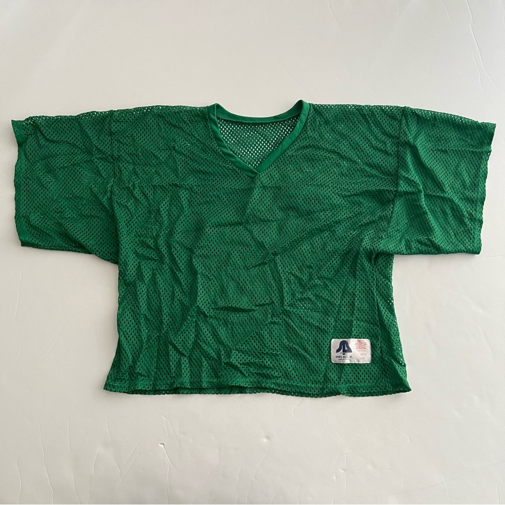 003 - VINTAGE 90s MICHIGAN STATE UNIVERSITY MSU SPARTANS CROPPED FOOTBAL…